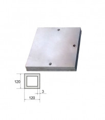 Закладная пластина 120х120х3 мм