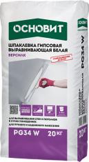 Шпаклевка гипсовая универсальная Основит PG34 W ВЕРСИЛК 20 кг