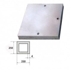 Закладная пластина 250х250х4 мм