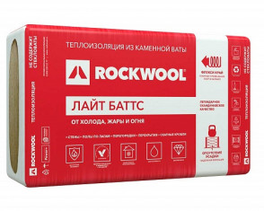 Rockwool Лайт Баттс 1000х600х100мм (3 м2, 0.3 м3)