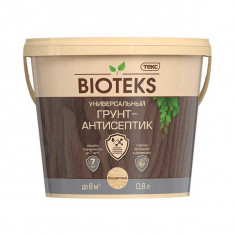 Антисептик Bioteks грунтовочный для дерева бесцветный 0.8 л