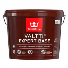 Антисептик Tikkurila Valtti Expert Base грунтовочный для дерева бесцветный 2.7 л