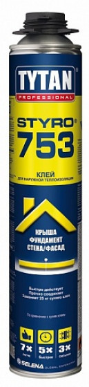 Клей для пенополистирола Tytan Styro 753 750 мл