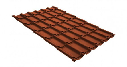 Металлочерепица Grand Line Kvinta plus 0,5 мм с покрытием GreenCoat Pural