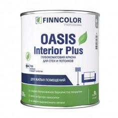 Краска Finncolor OASIS INTERIOR PLUS белая основа А 0.9 л